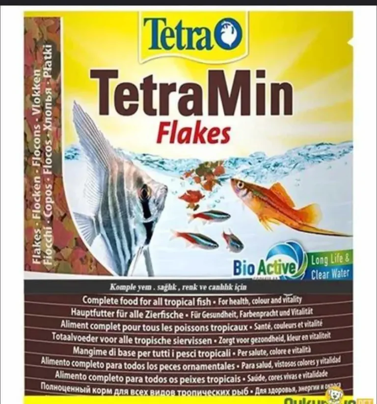 Tetra Min Flakes (Ushqim me peta)12gr