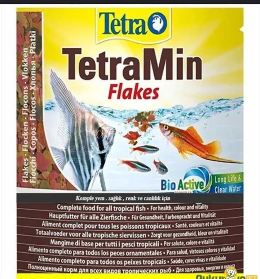 Tetra Min Flakes (Ushqim me peta)12gr