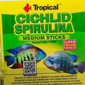 Tropical Cichlid Spirulina Medium Sticks 25gr