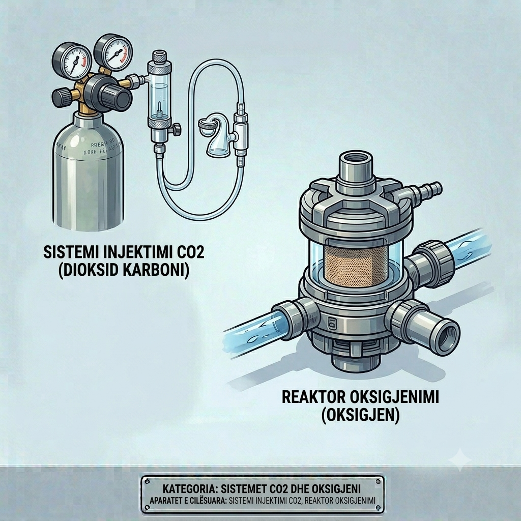 Sisteme CO2 & Oksigjenimi