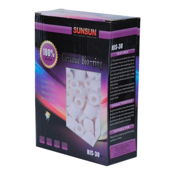 SunSun Ceramic Bio-ring HJS-30 – Filtrimi Biologjik i Avancuar